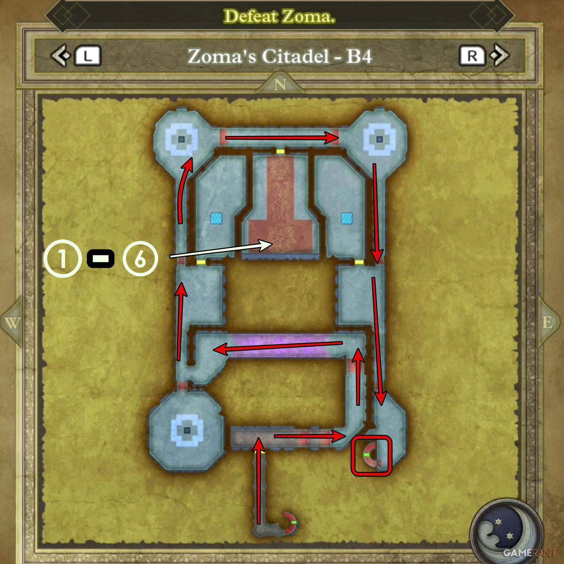 Zoma's Citadel B4