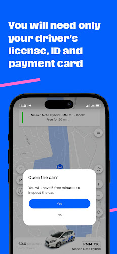 RideNow - carsharing Screenshot 3