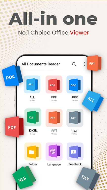 All Document Reader PDF Reader Captura de tela 0