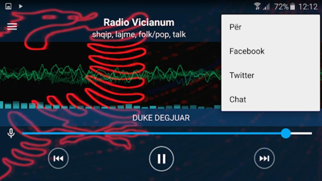 RadioShqip Captura de pantalla 3