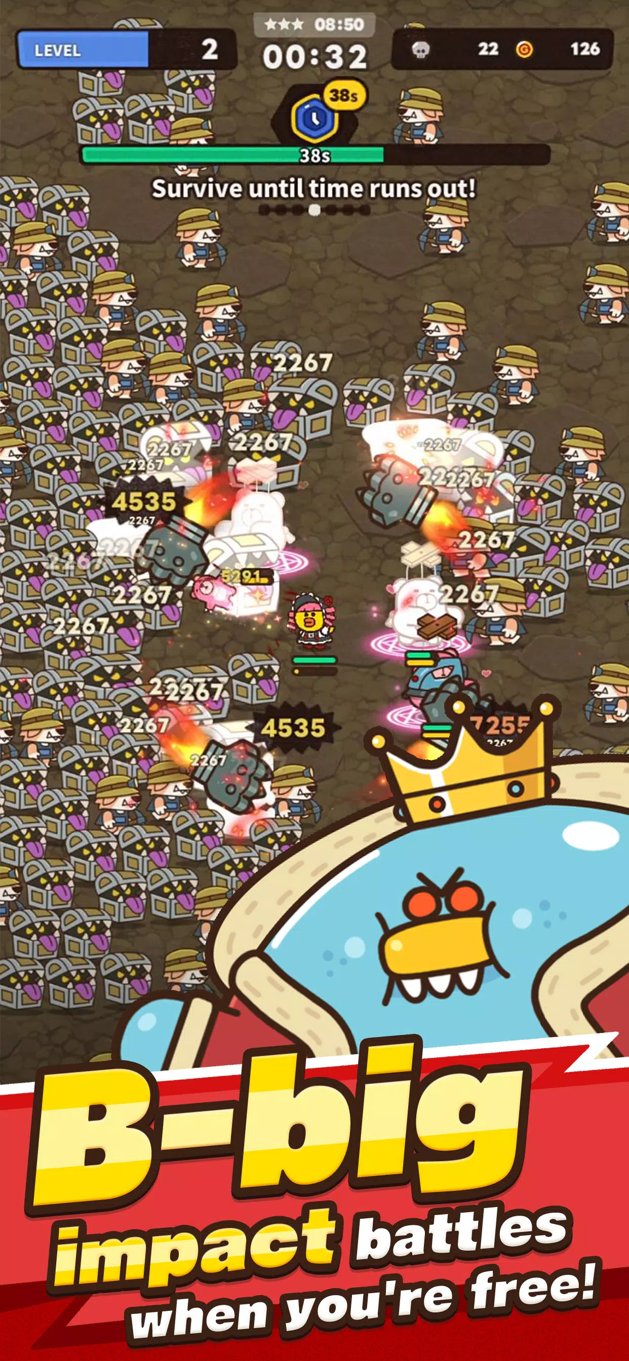 LINE Hero Rumble/Let's rumble!应用截图第0张