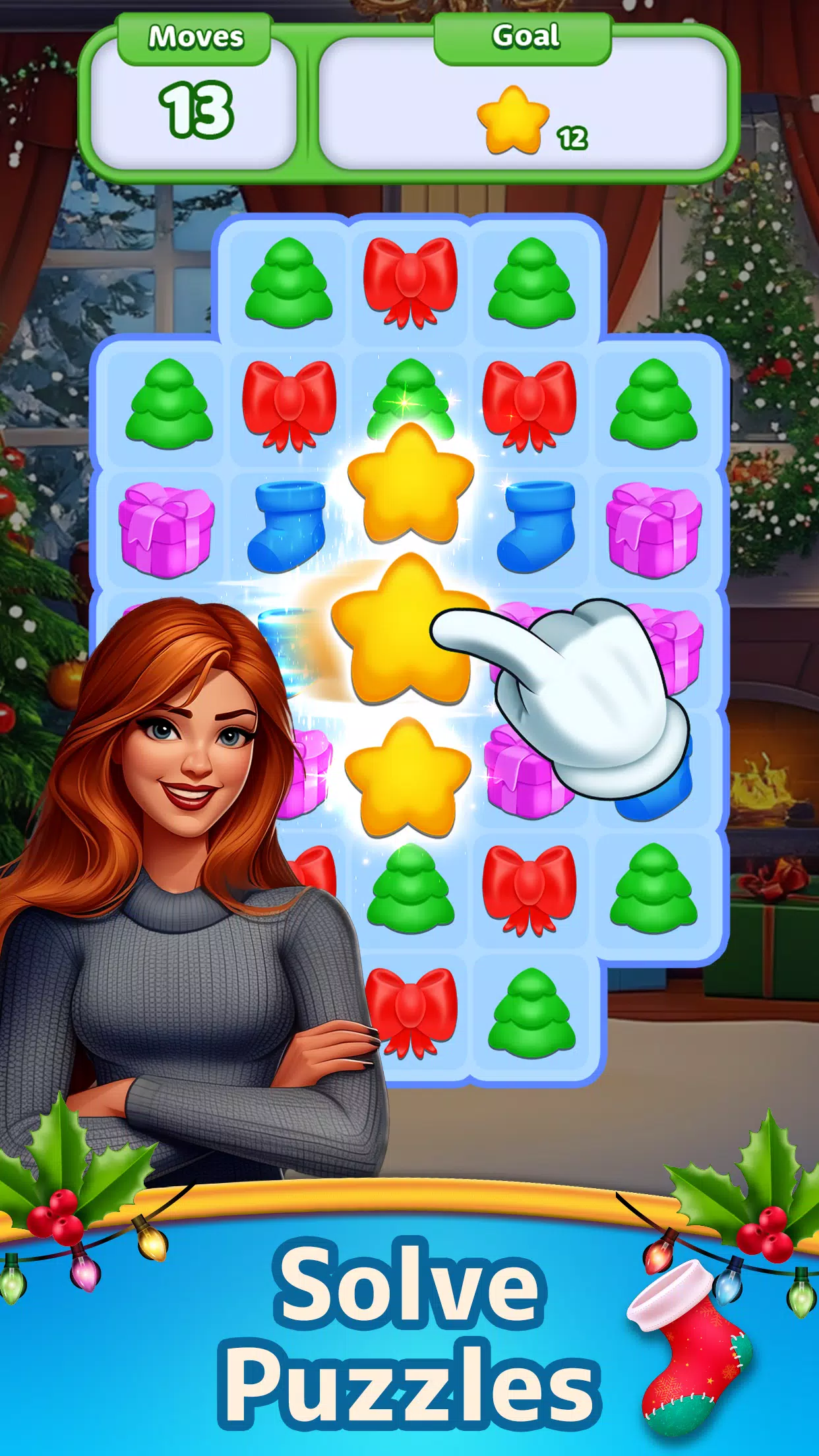 Christmas Match: Home Design應用截圖第2張