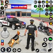 Police Dog Crime Chase Game 3D ภาพหน้าจอ 0