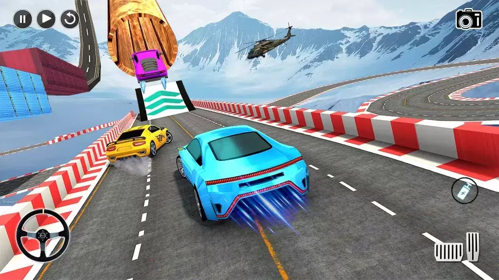 Mega Ramp Car Stunt course 3D Capture d'écran 2