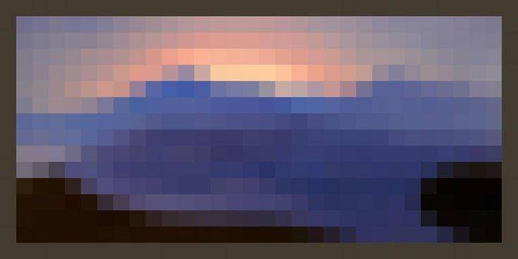 a painting in Minecraft