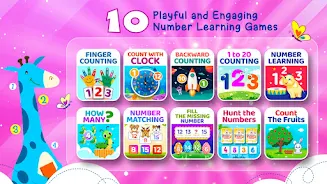 Learn Numbers 123 - Kids Games Capture d'écran 2