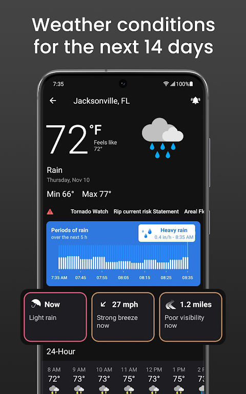 Clime: NOAA Weather Radar Live Tangkapan skrin 3