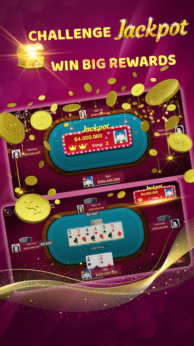 Tiến Lên All Rules Offline Capture d'écran 2