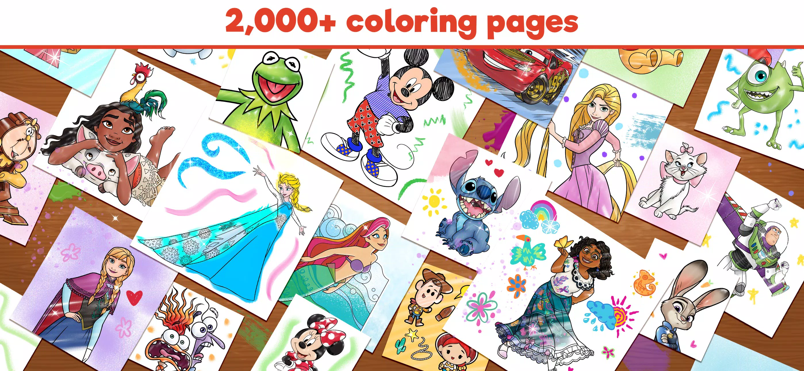 Disney Coloring World應用截圖第1張