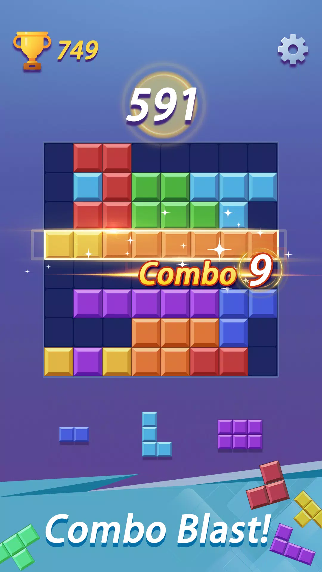 Block Puzzle: Combo Mania! Capture d'écran 3