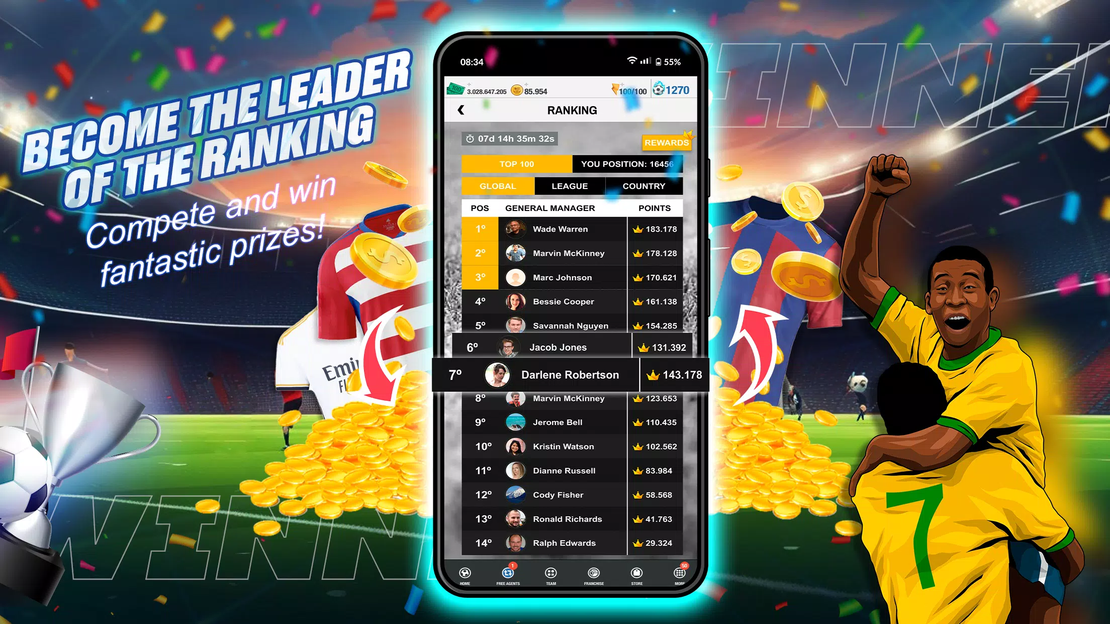 PRO Soccer Fantasy Manager 24 स्क्रीनशॉट 2