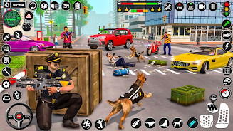 Police Dog Crime Chase Game 3D ภาพหน้าจอ 2