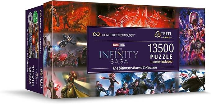 Trefl Prime - UFT Jigsaw Puzzle: Marvel, The Ultimate Marvel Collection - 13500 Pieces