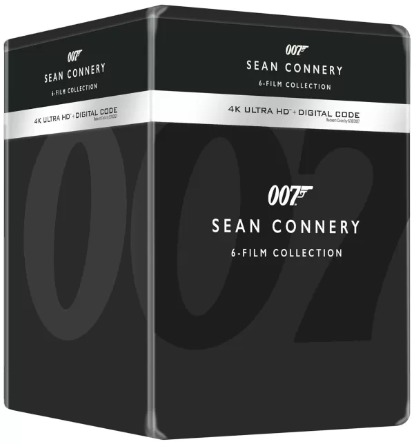 Şimdi ön sipariş: 6 Sean Connery James Bond filmleri 4K koleksiyonunda