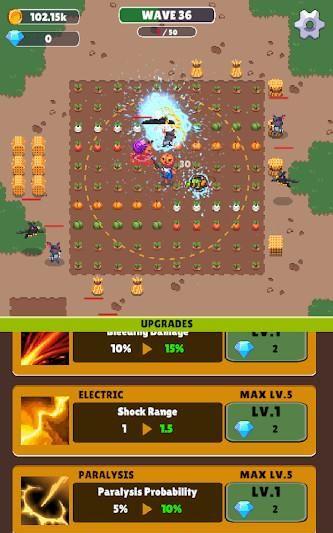 Scarecrow War : Idle Defense Zrzut ekranu 2