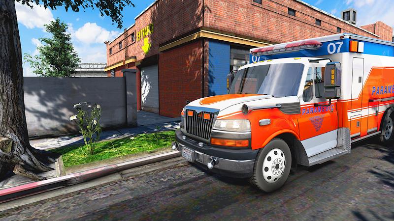 Hospital Driver Ambulance Game Tangkapan skrin 1