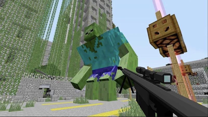 Minecraft: Zombie and Mutant 스크린샷 2