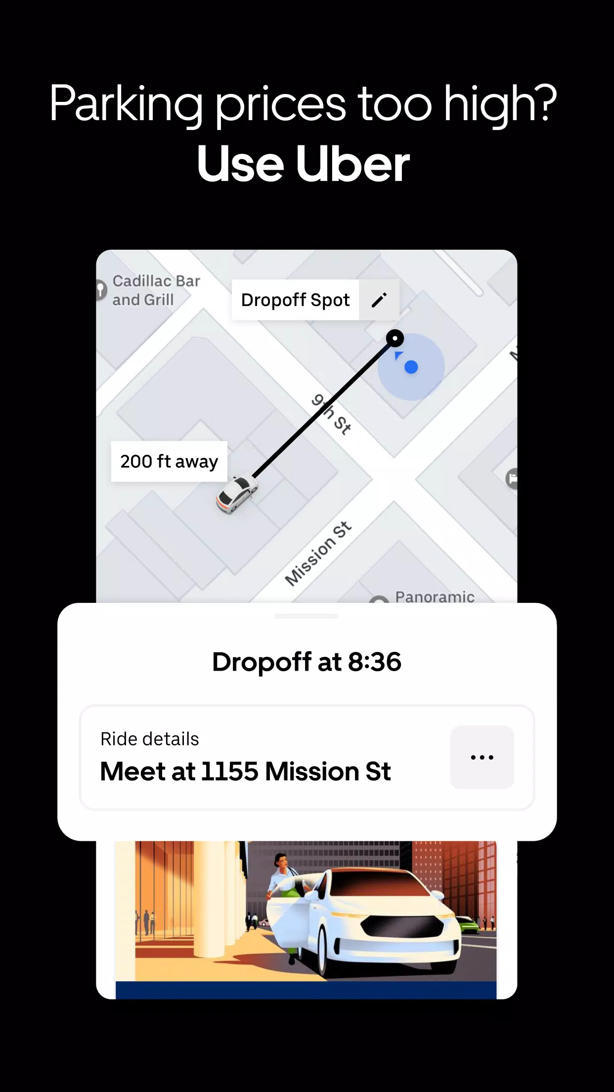 Uber: Viaja en tu ciudad Captura de pantalla 2