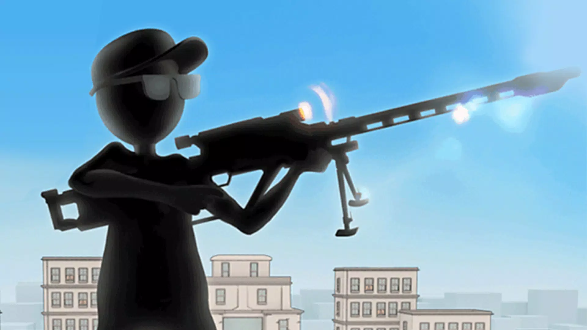 Sniper Stickman-Gun Shooter Captura de tela 3