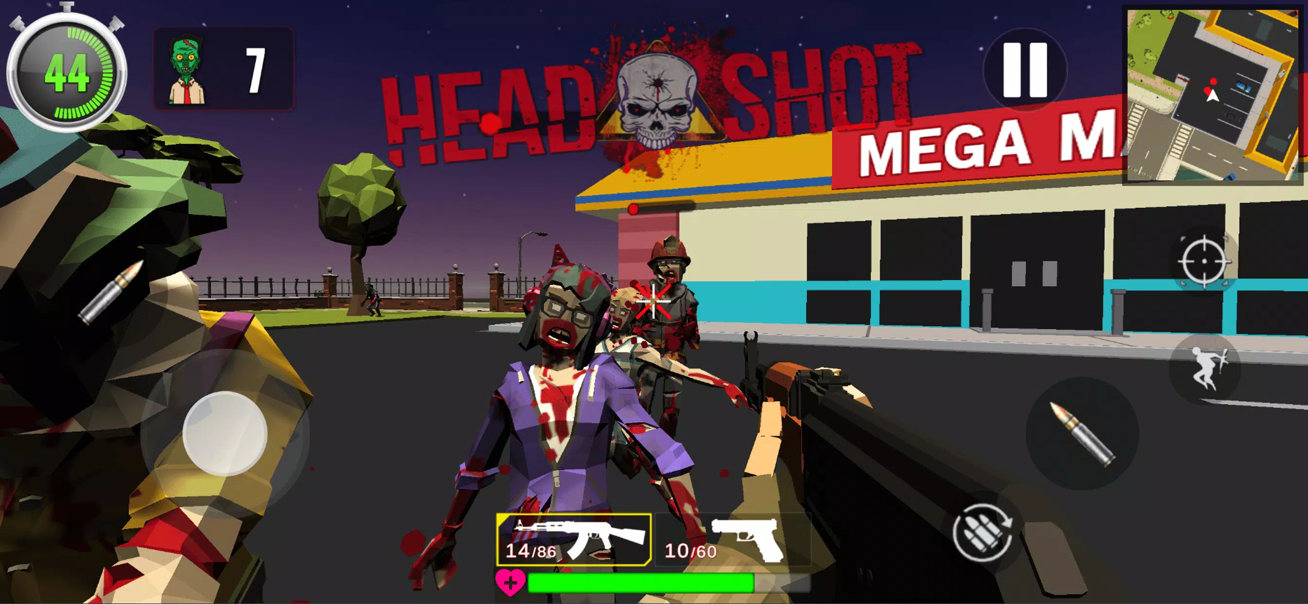 Zombie Hunter : Police Shooter应用截图第3张