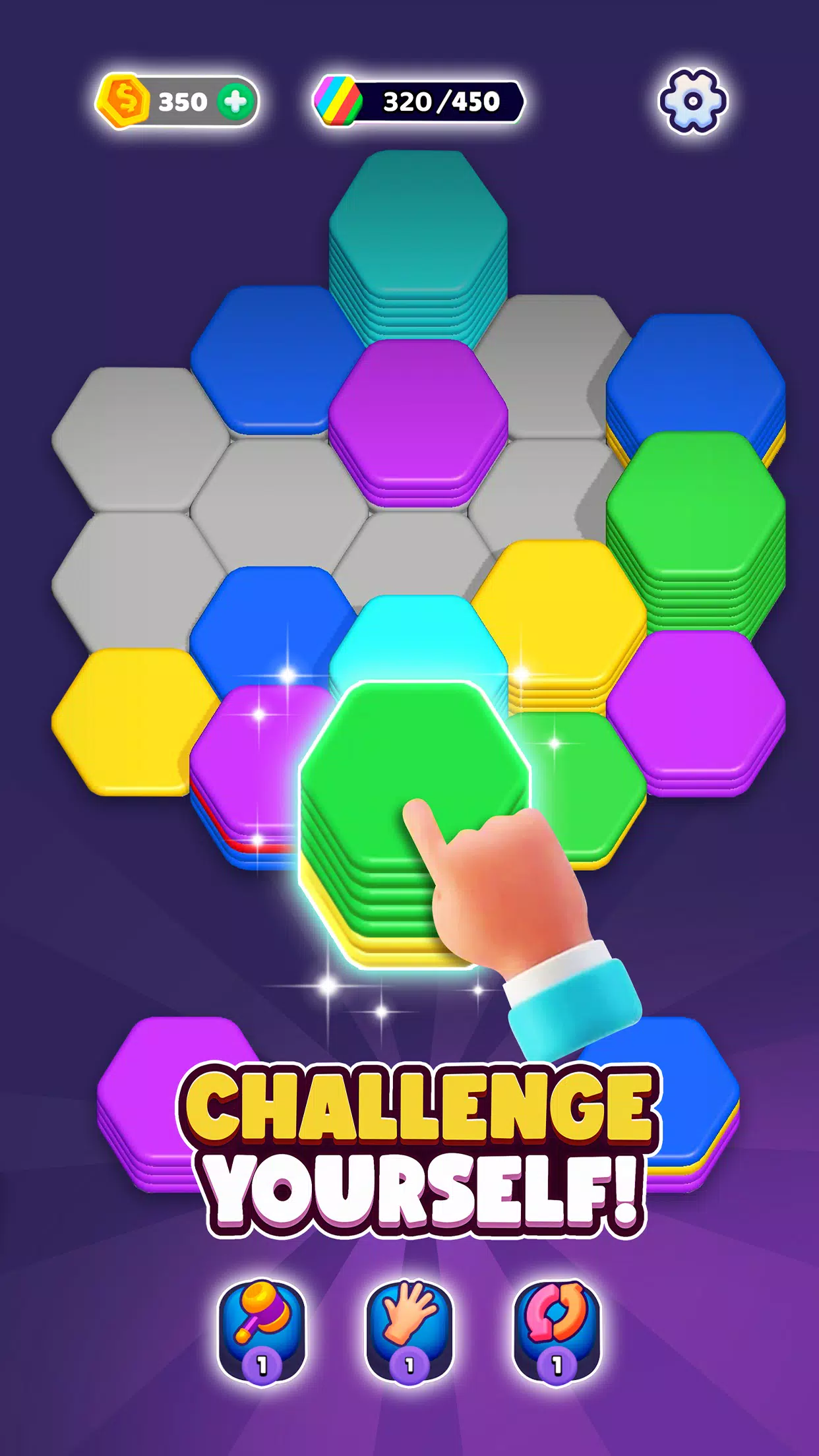Hexa Sort ภาพหน้าจอ 3