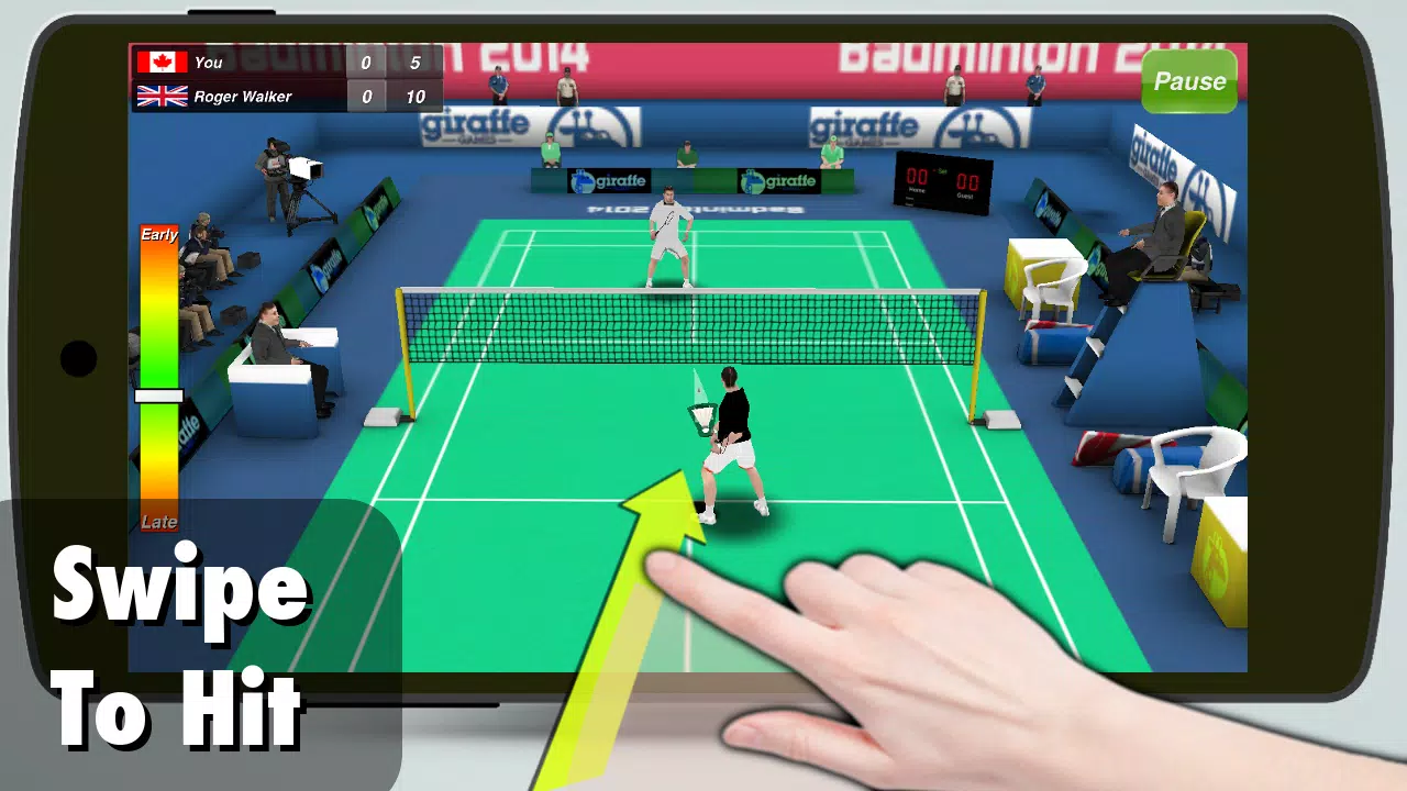 Schermata Badminton 3D 0