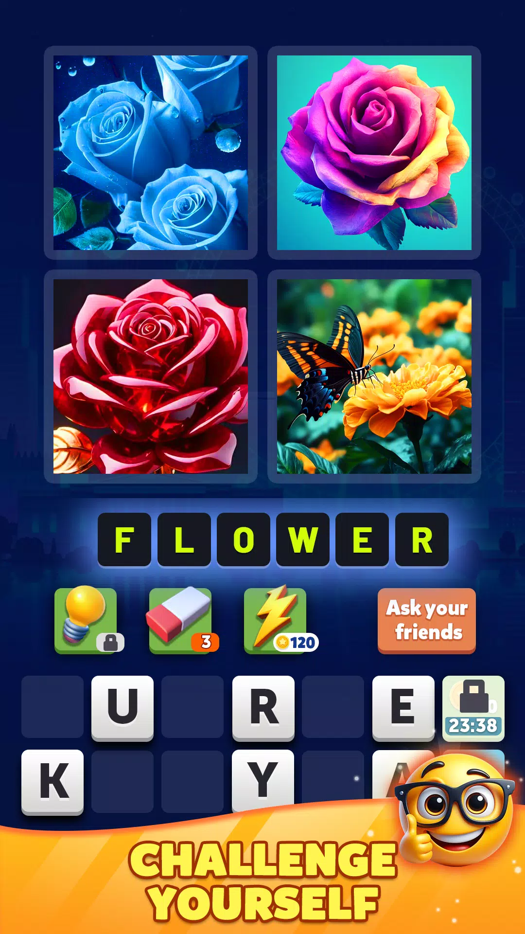 4 pics guess 1 word Tangkapan skrin 1