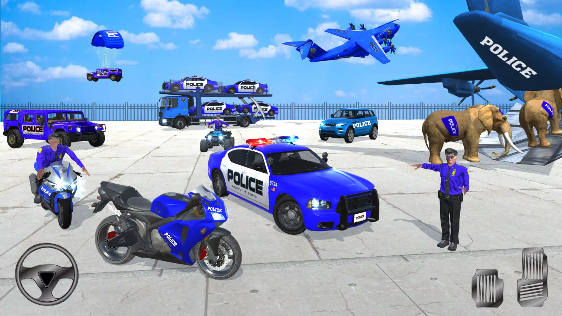 Crazy Car Transport Truck Game Ekran Görüntüsü 1