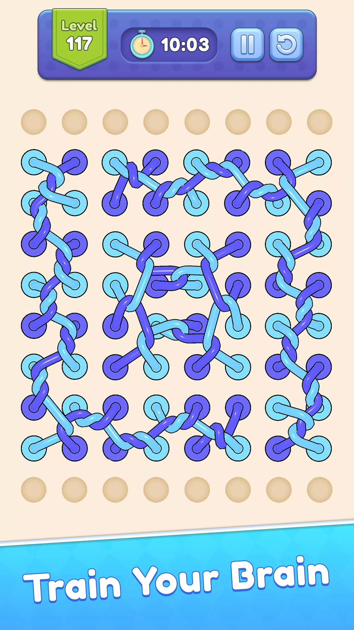 Tangle Out: Rope Puzzle Ảnh chụp màn hình 2