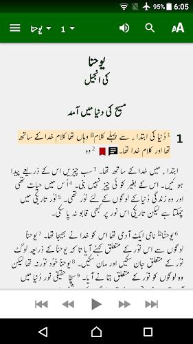 Urdu ERV Bible Capture d'écran 3