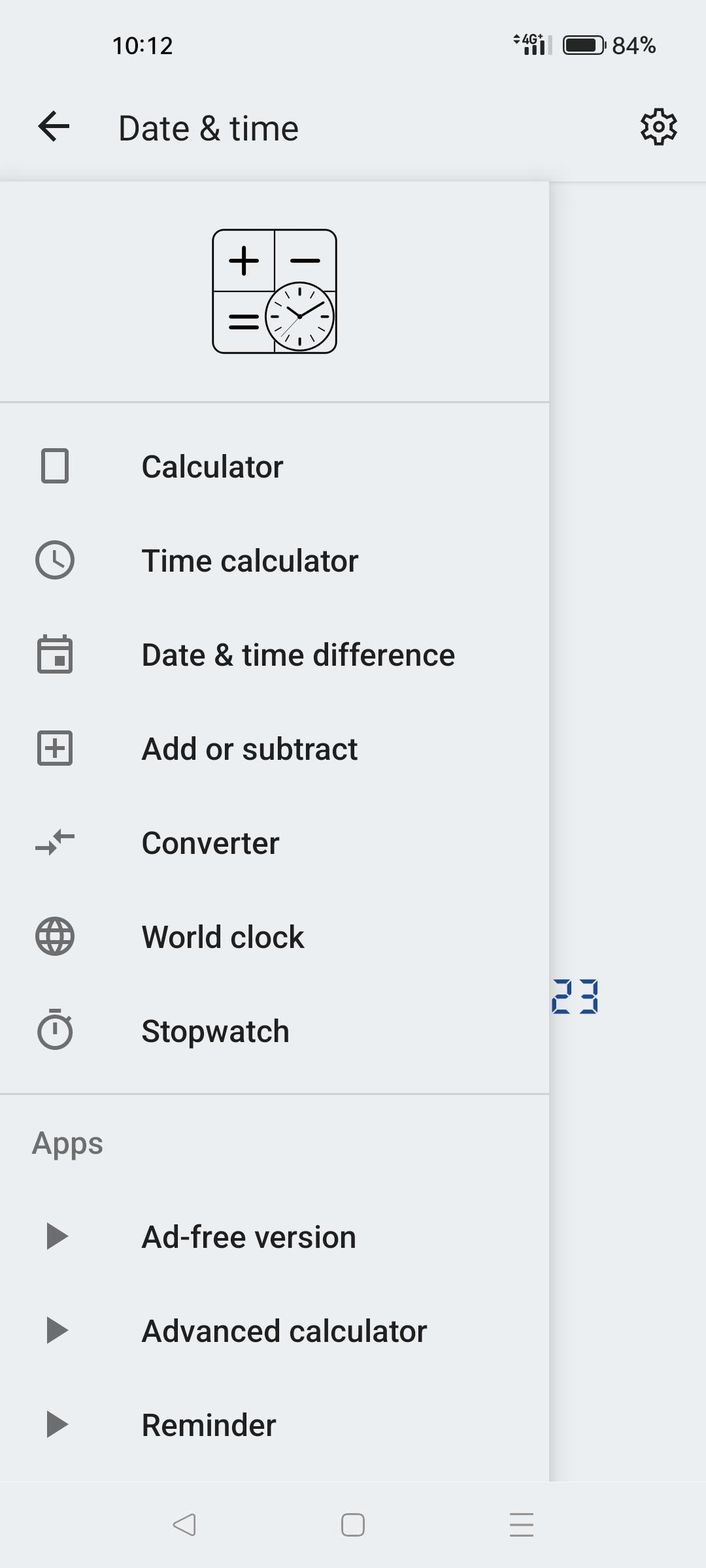 Date & time calculator Schermafbeelding 1