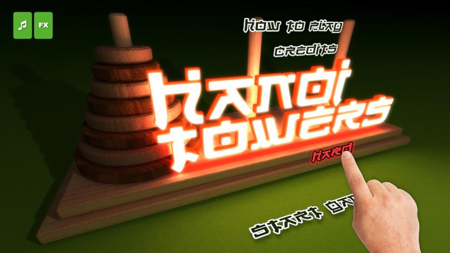 The Hanoi Towers Lite ภาพหน้าจอ 0