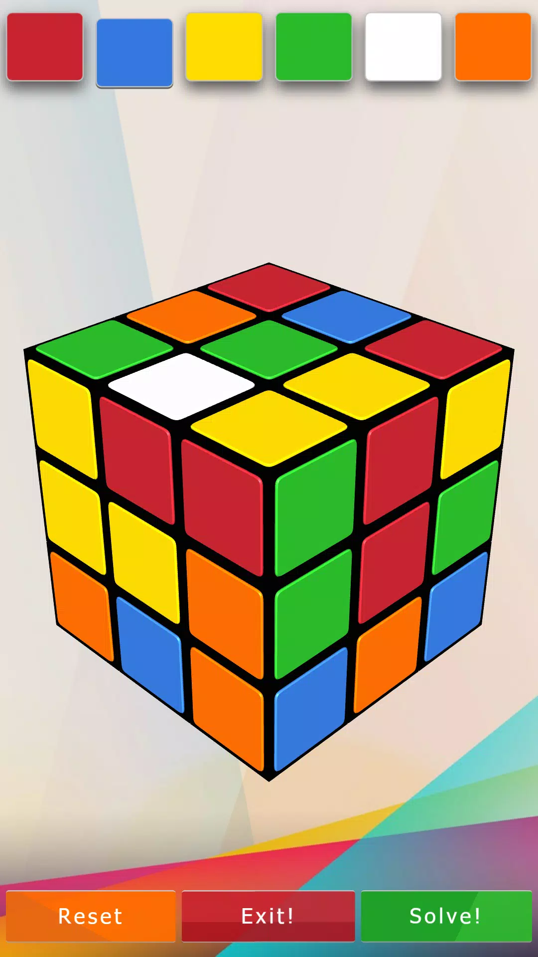 3D-Cube Solver Schermafbeelding 3