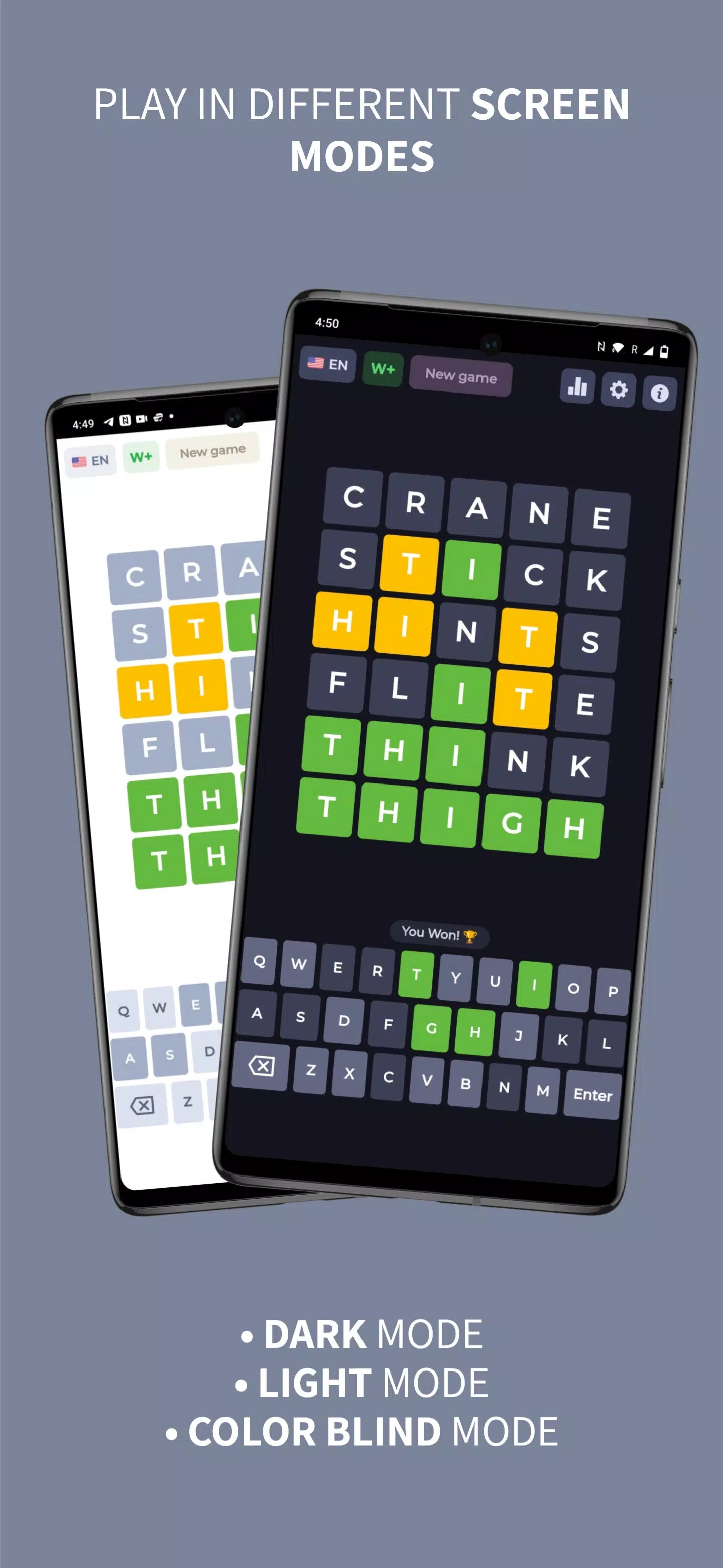 Wordy - Word Puzzle Game স্ক্রিনশট 2