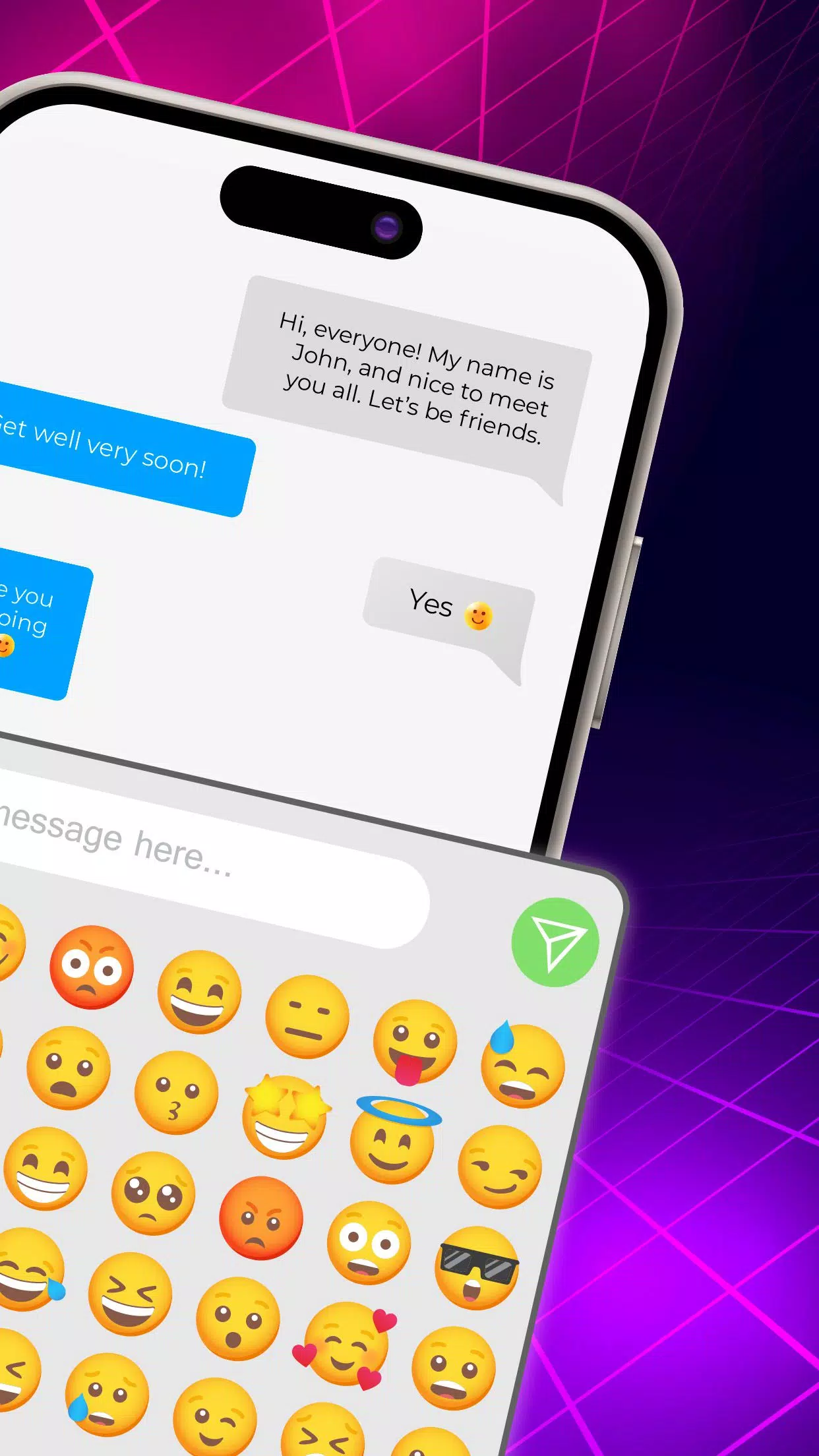 Schermata iOS Emojis 2