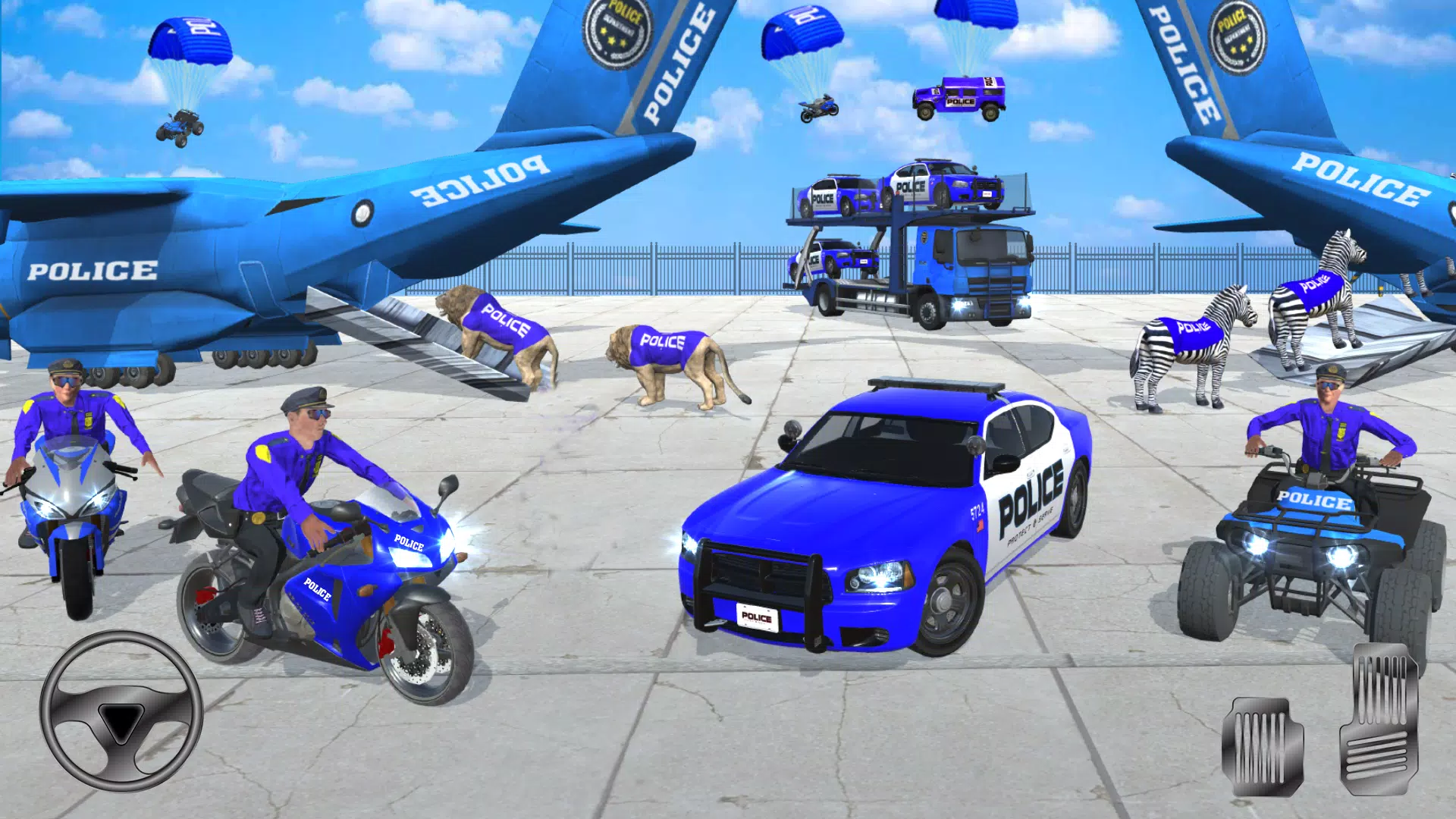 Crazy Car Transport Truck Game Schermafbeelding 2