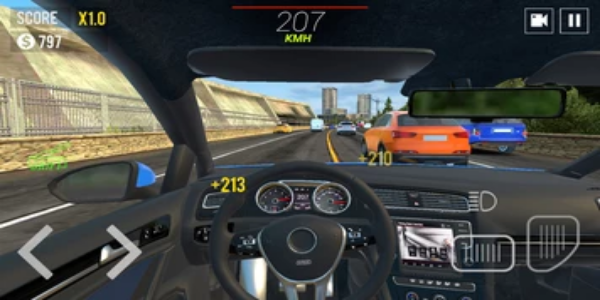 Racing in Car 2021 Screenshot 1