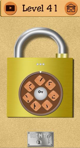 Open The Lock(padlock puzzle) Ekran Görüntüsü 1