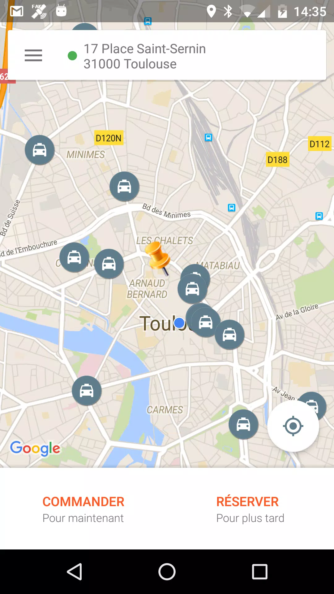 Taxi Toulouse ภาพหน้าจอ 1