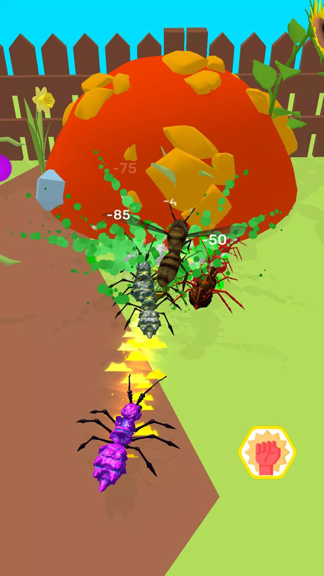 Bug Survivor: Ants Clash ภาพหน้าจอ 3