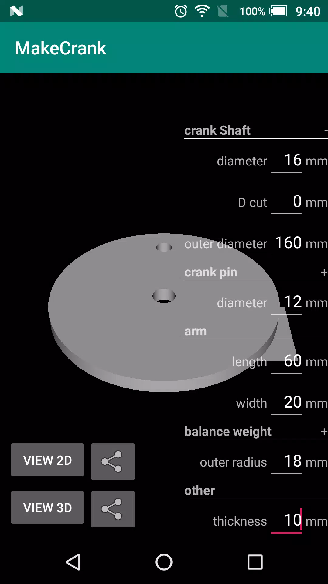 MakeCrank Capture d'écran 1