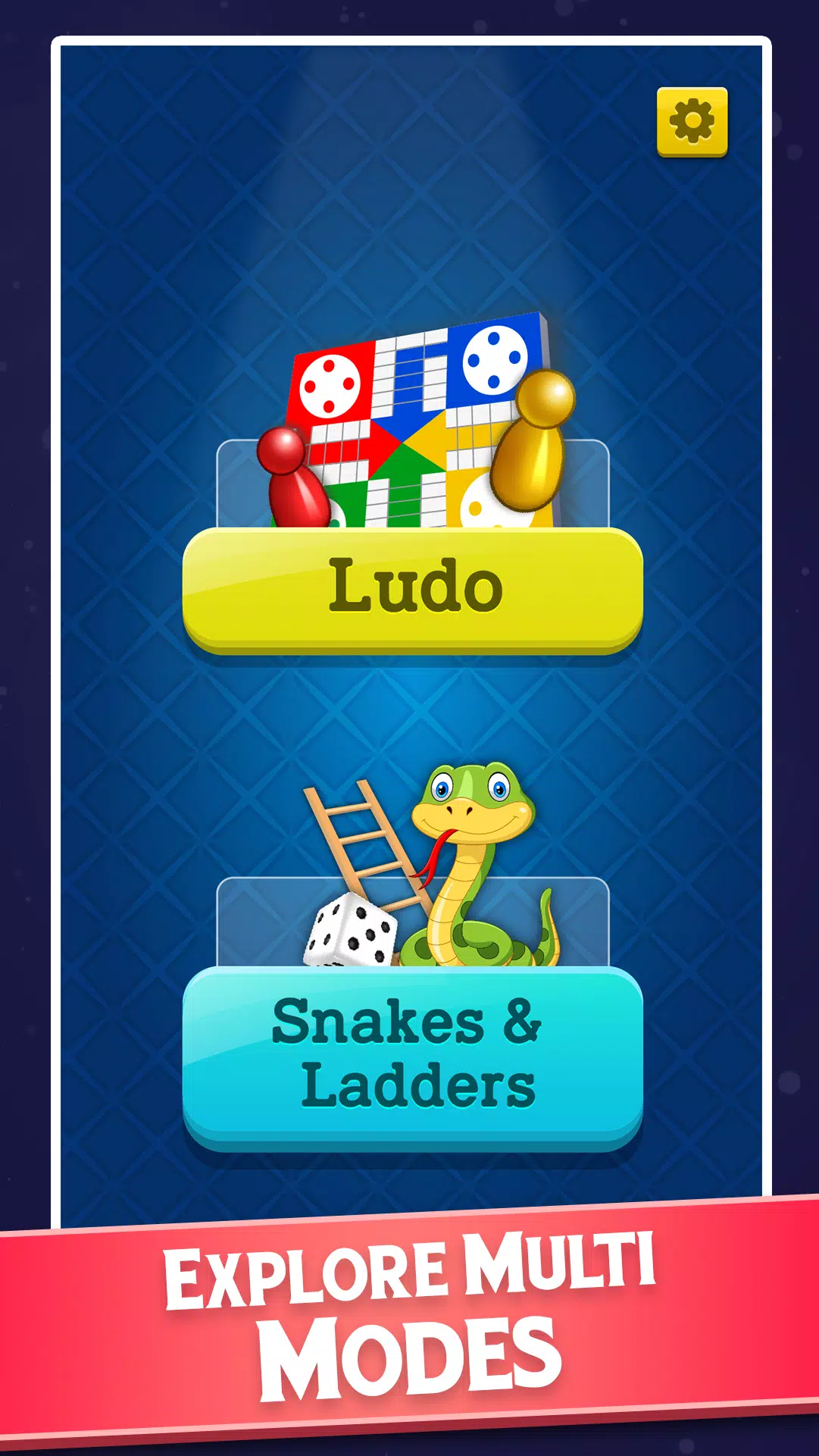 Snakes and Ladders - Ludo Game ภาพหน้าจอ 0