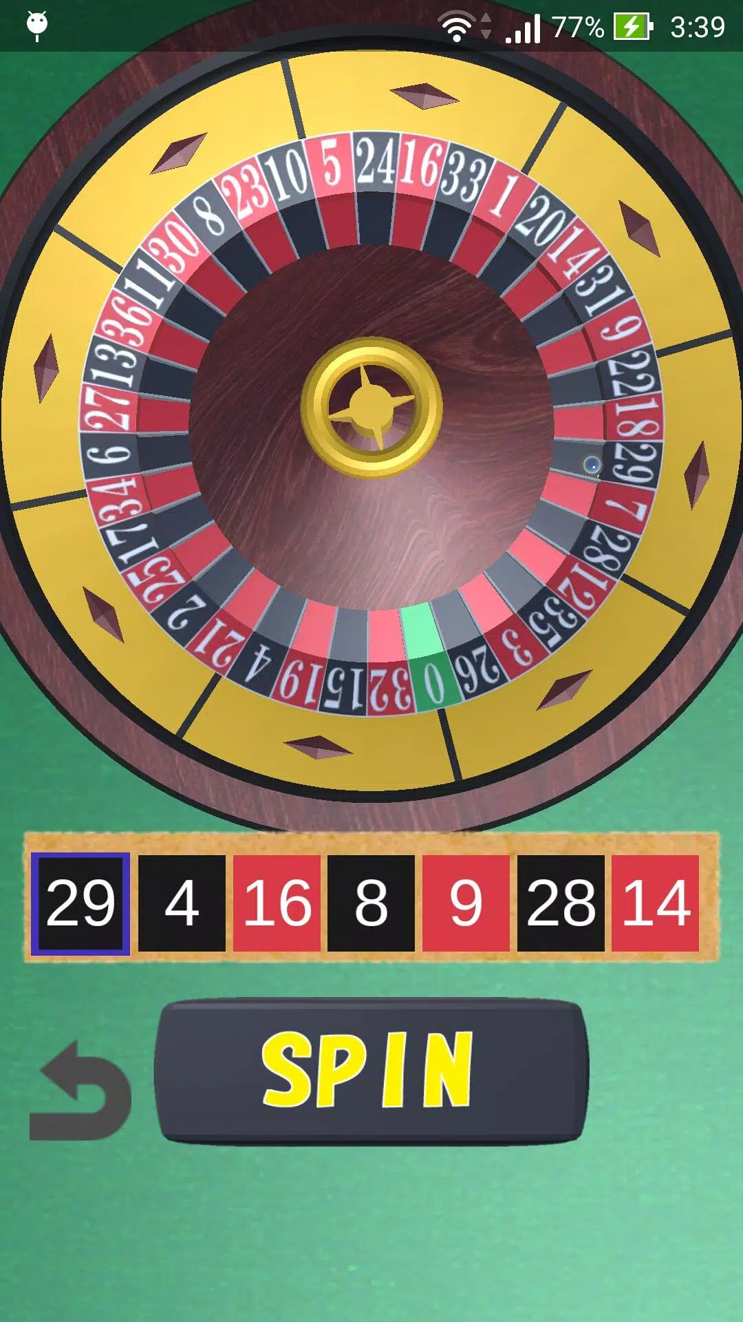 Roulette Wheel ภาพหน้าจอ 2