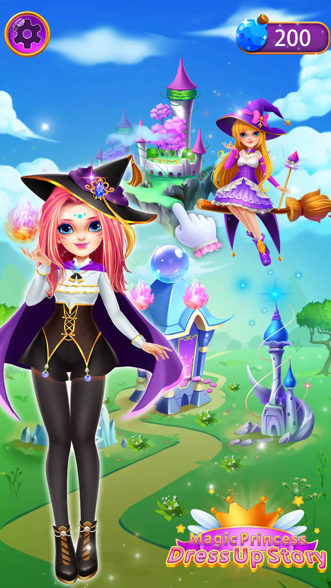 Schermata Magic Princess Dress Up Story 0