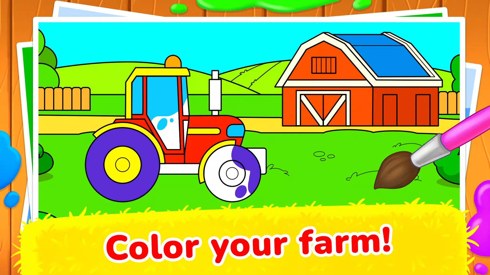 Animal game! Kids little farm!应用截图第3张