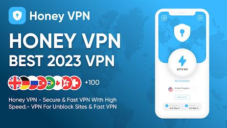 Honey VPN - Fast & Secure スクリーンショット 0