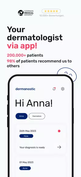 24/7 online dermatologist Capture d'écran 0