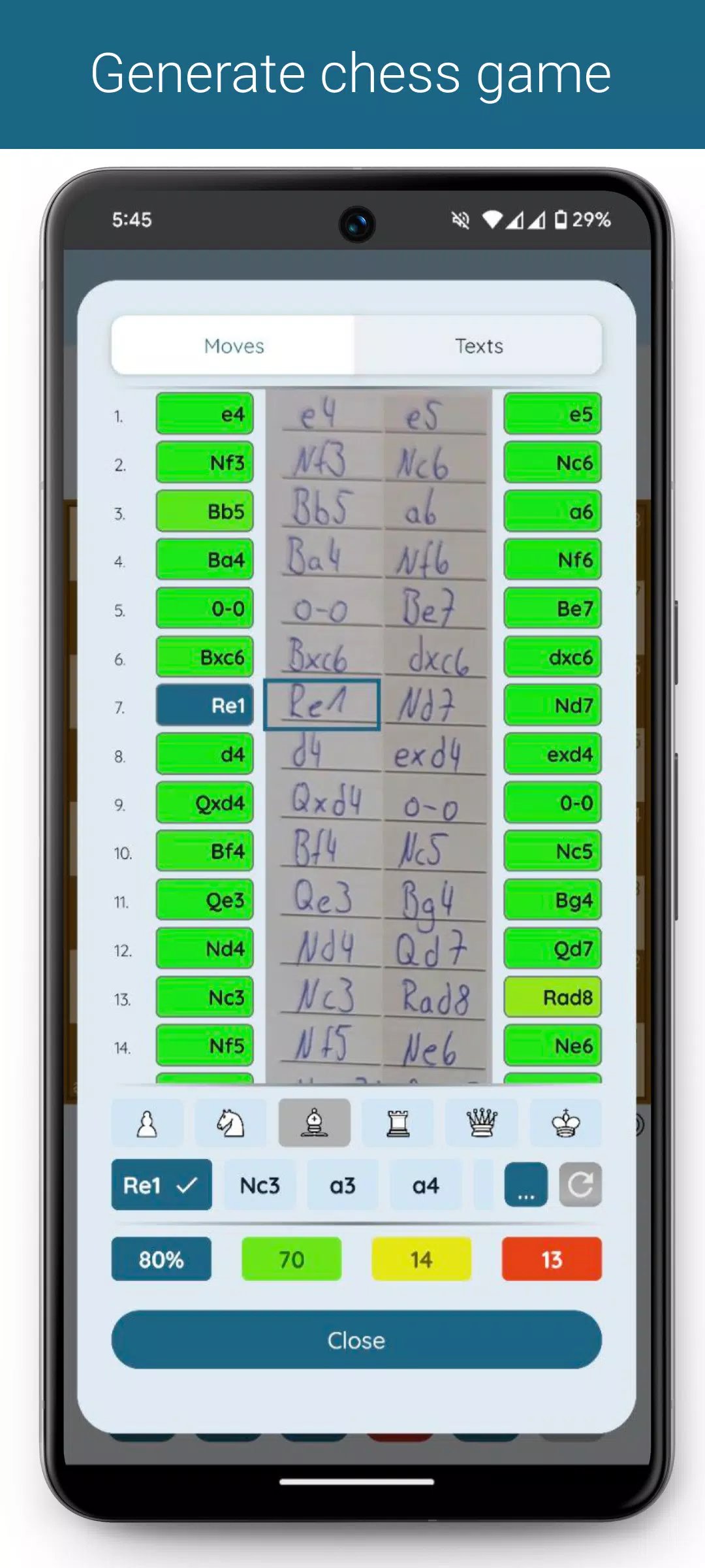 Chess Scanner Captura de tela 1