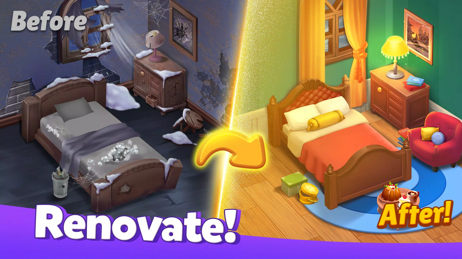 Dream Family - Match 3 Games Captura de tela 2