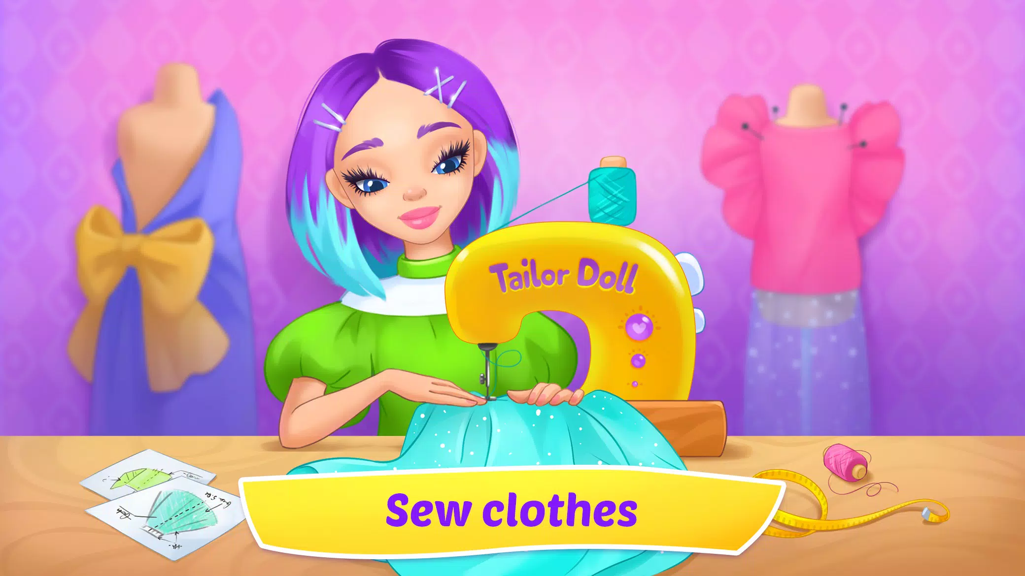 Fashion Doll: games for girls Captura de pantalla 1